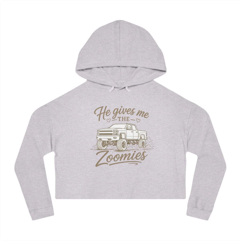 “The Zoomies” Cropped Hoodie