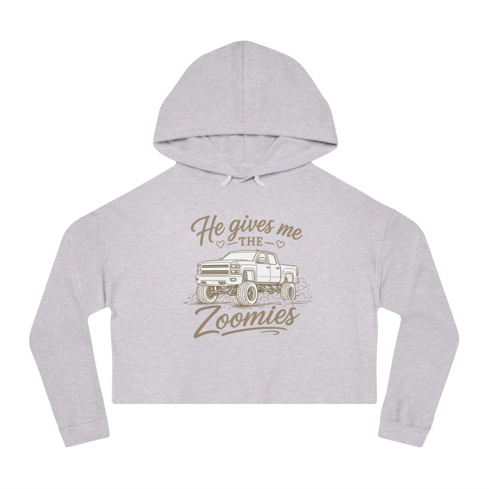 “The Zoomies” Cropped Hoodie