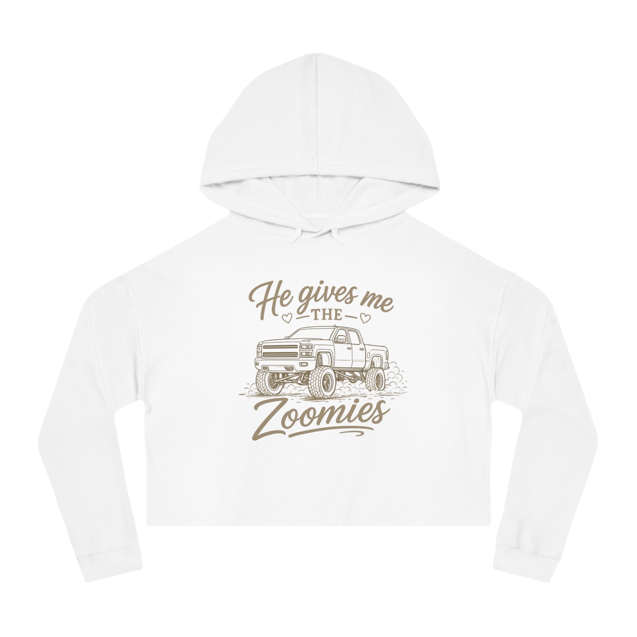 “The Zoomies” Cropped Hoodie