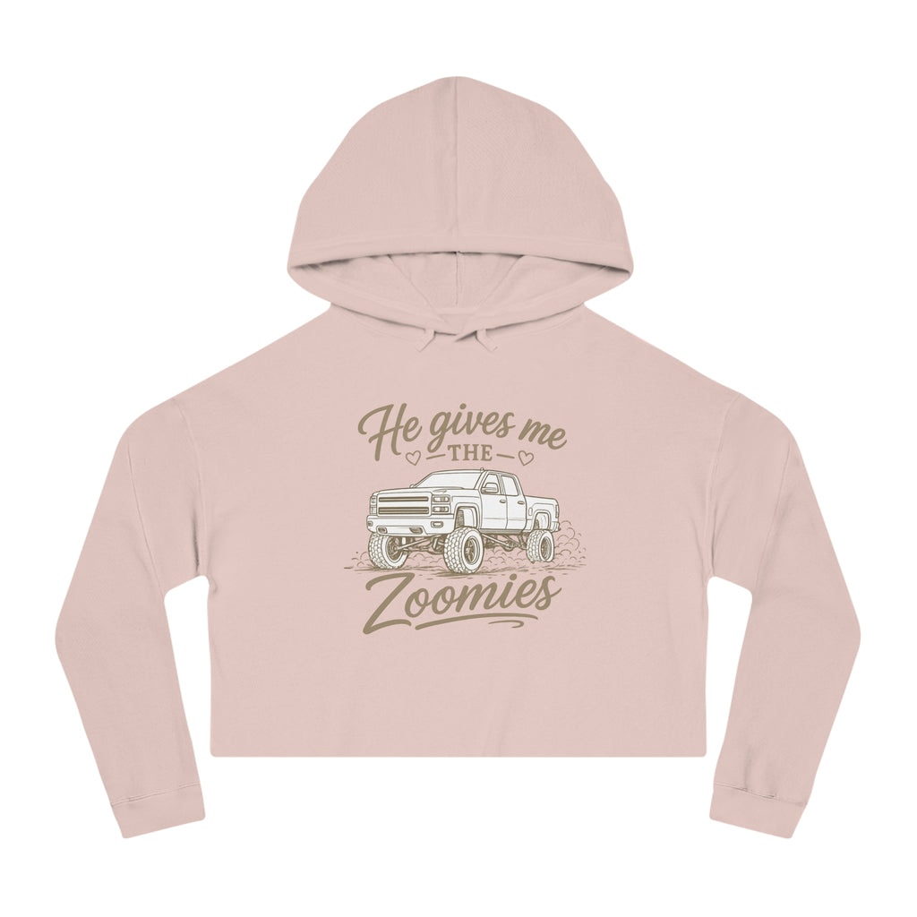“The Zoomies” Cropped Hoodie