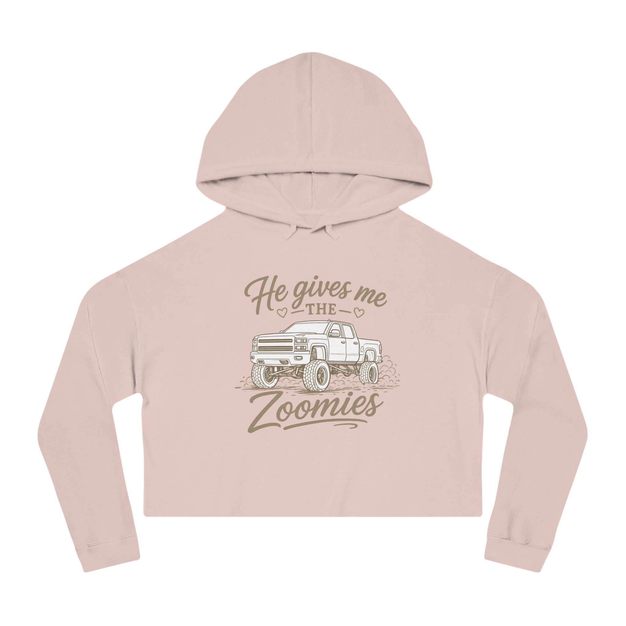 “The Zoomies” Cropped Hoodie