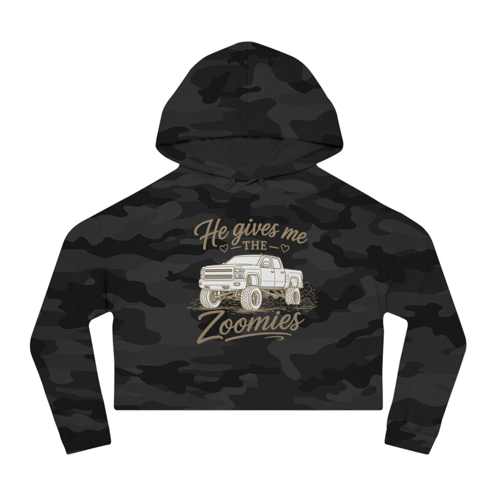 “The Zoomies” Cropped Hoodie