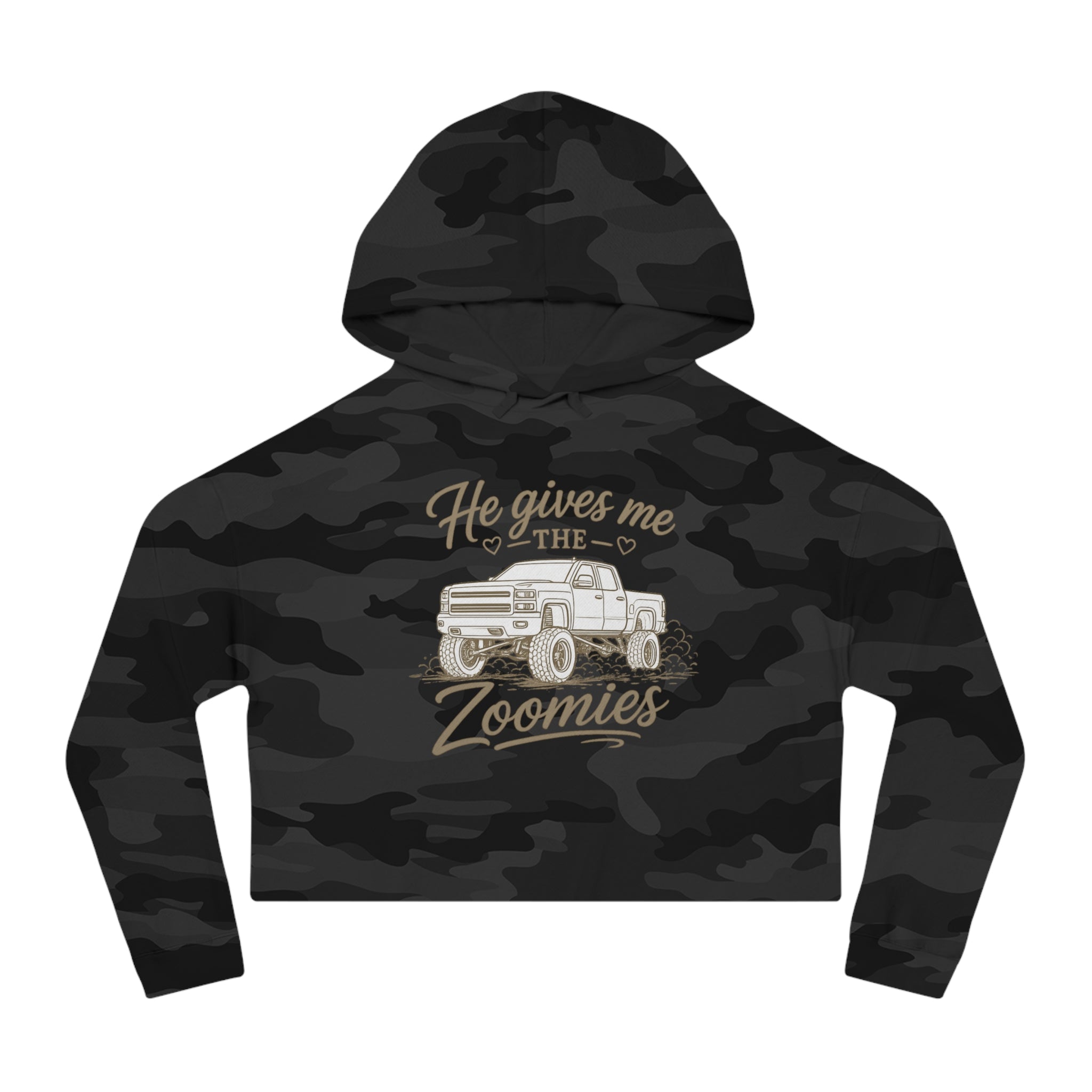 “The Zoomies” Cropped Hoodie