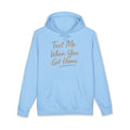 "Txt me when u get home" Unisex Heavyweight Hooded Sweatshirt