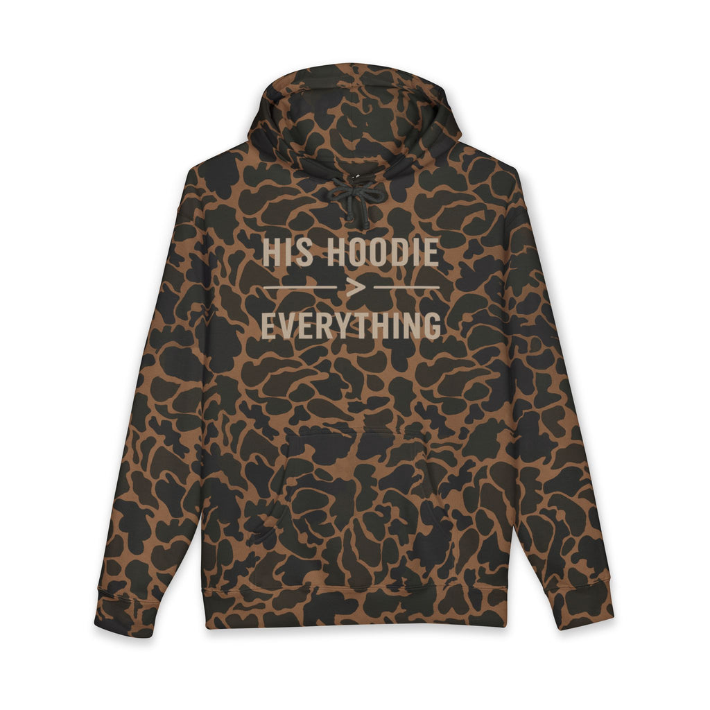 "His Hoodie Everything" Unisex Heavyweight Hooded Sweatshirt