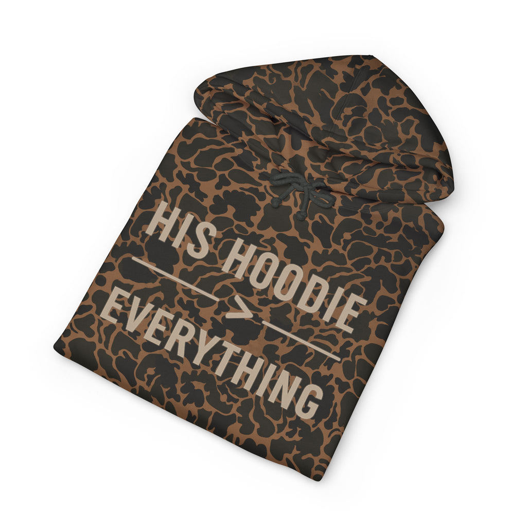 "His Hoodie Everything" Unisex Heavyweight Hooded Sweatshirt