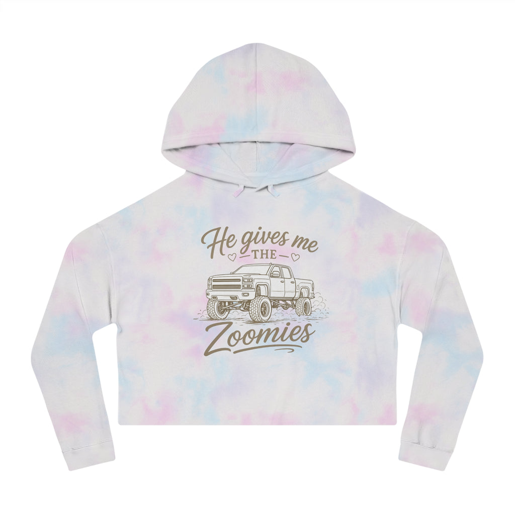 “The Zoomies” Cropped Hoodie
