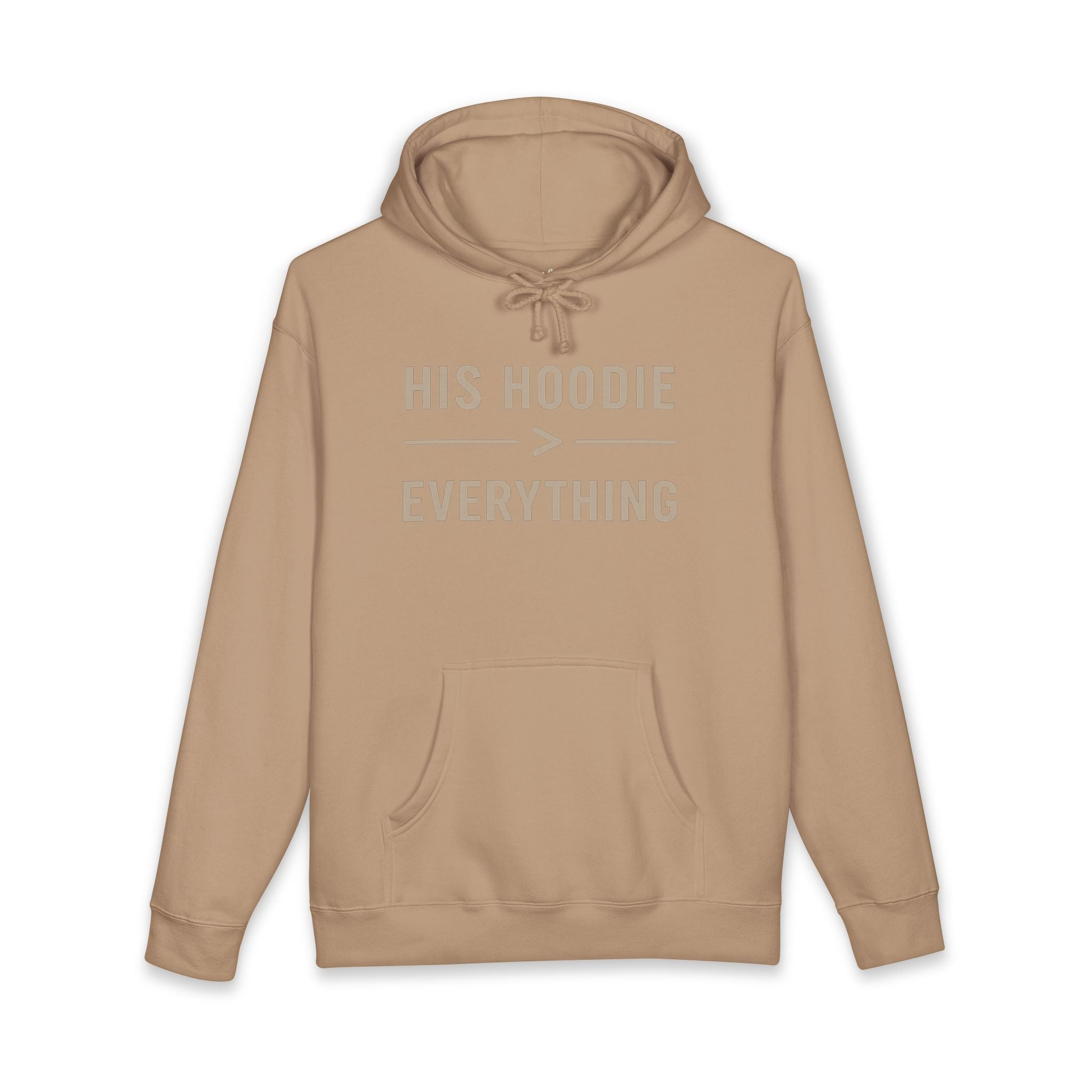"His Hoodie Everything" Unisex Heavyweight Hooded Sweatshirt