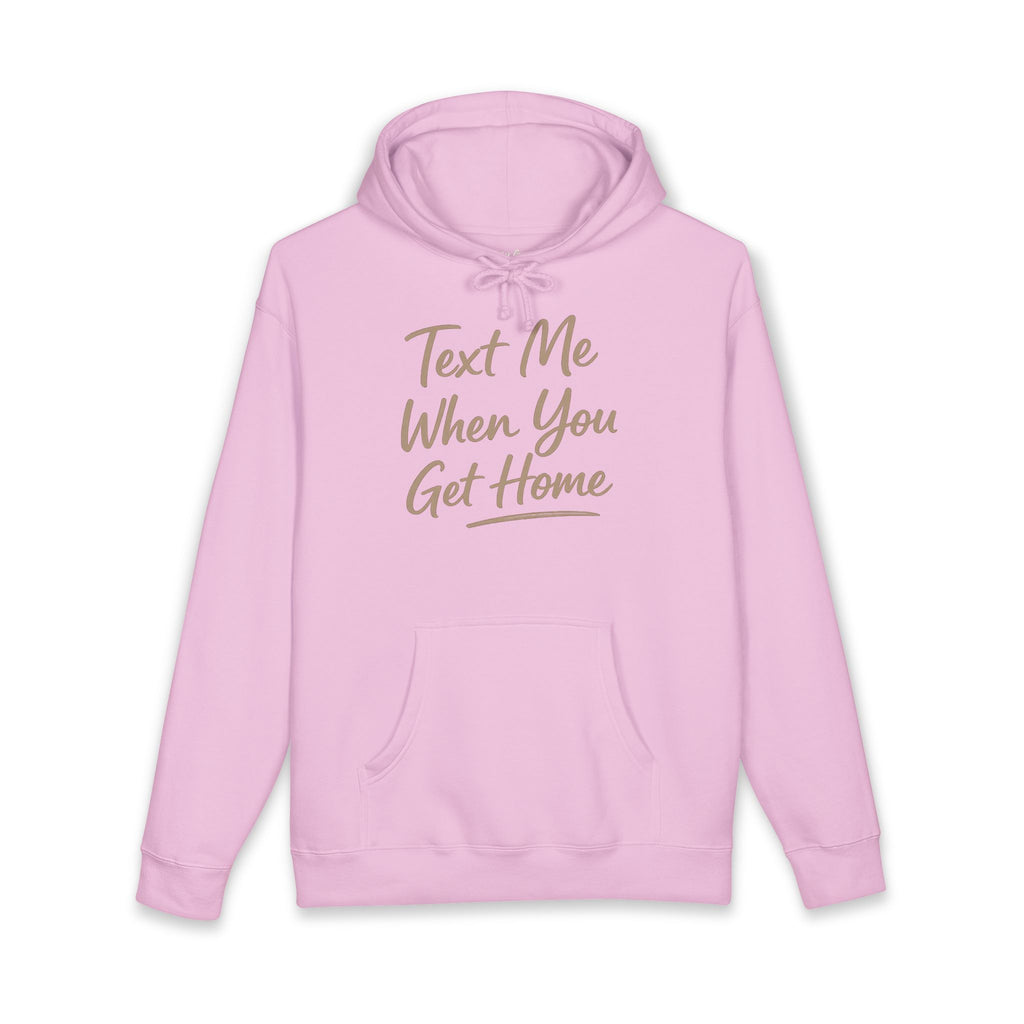 "Txt me when u get home" Unisex Heavyweight Hooded Sweatshirt