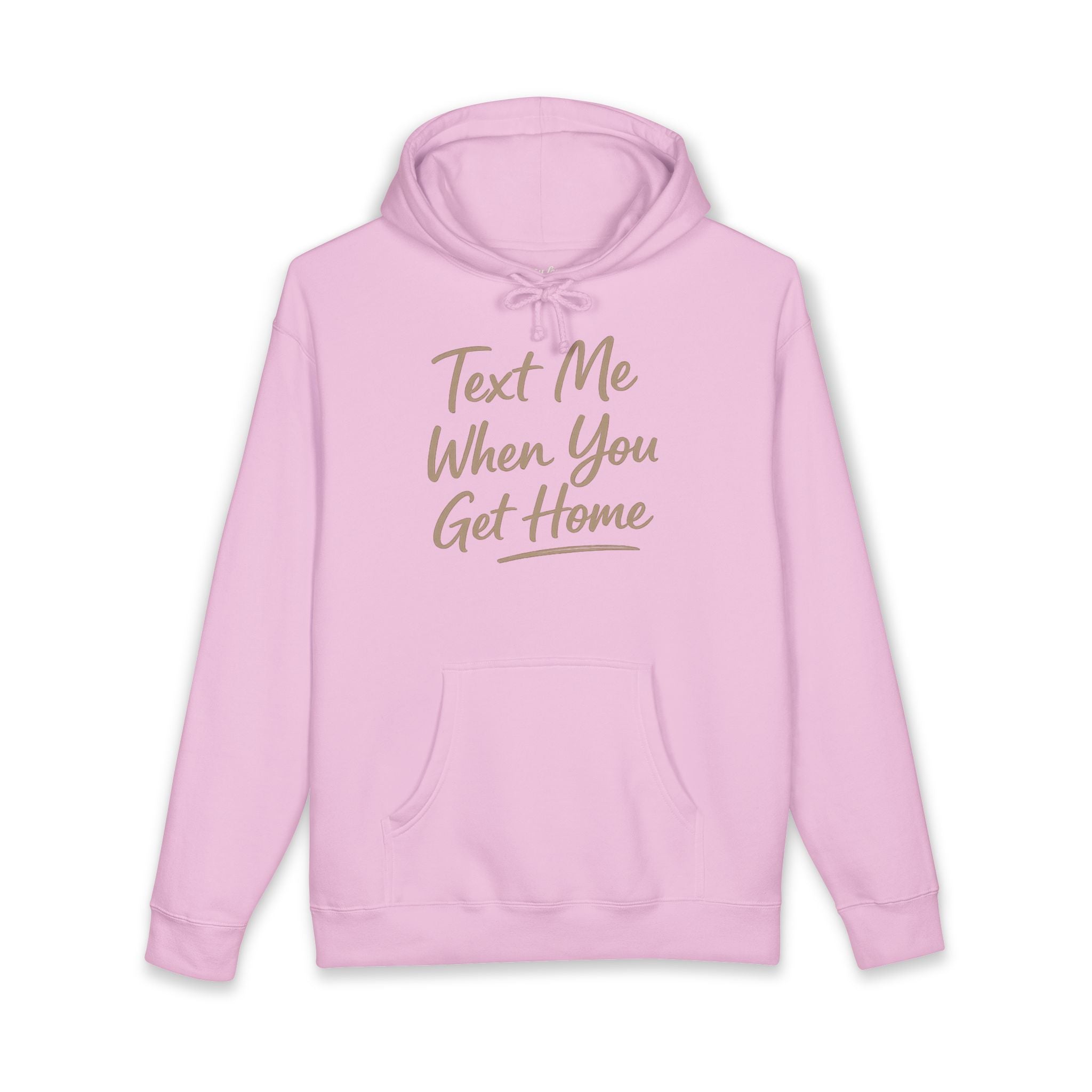 "Txt me when u get home" Unisex Heavyweight Hooded Sweatshirt