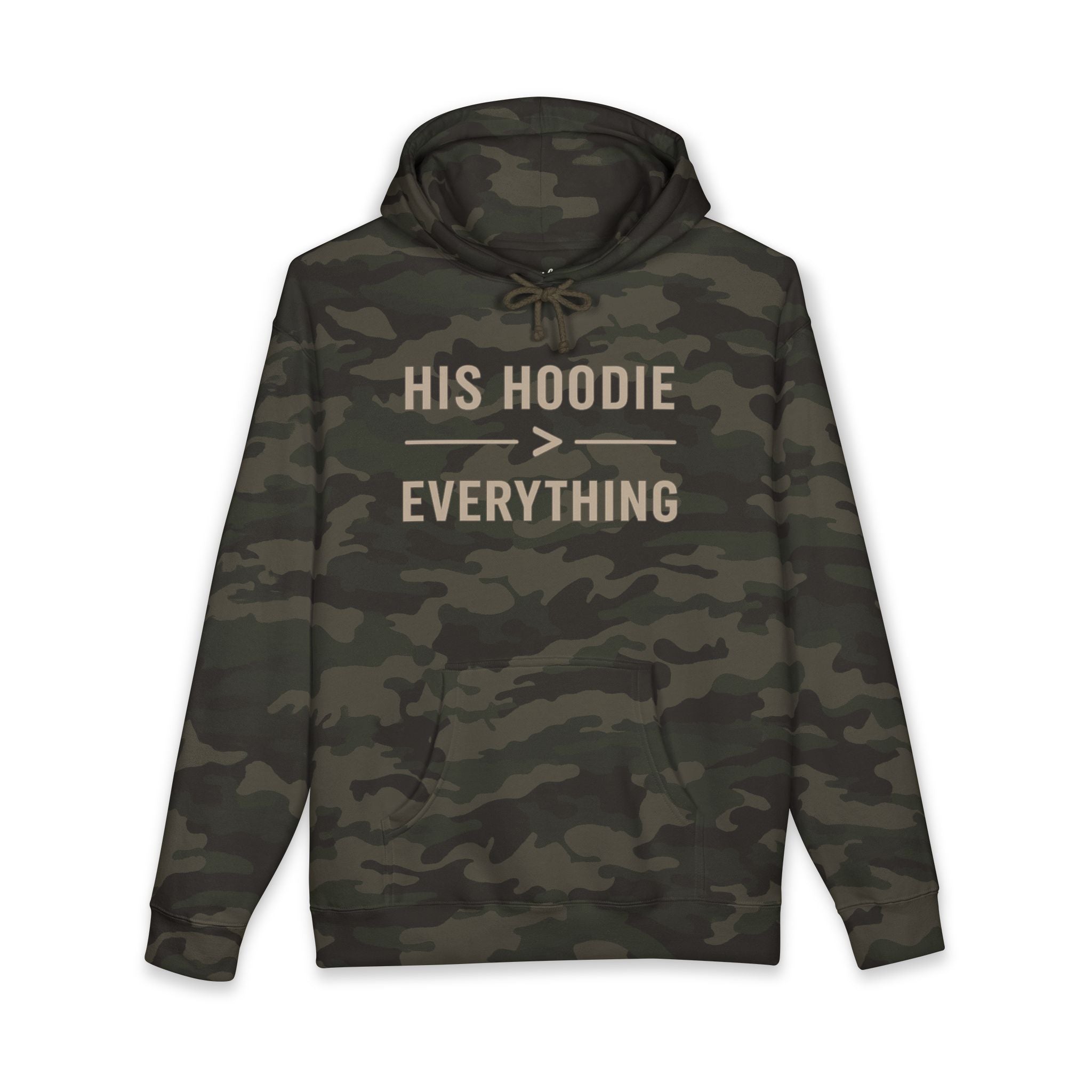"His Hoodie Everything" Unisex Heavyweight Hooded Sweatshirt