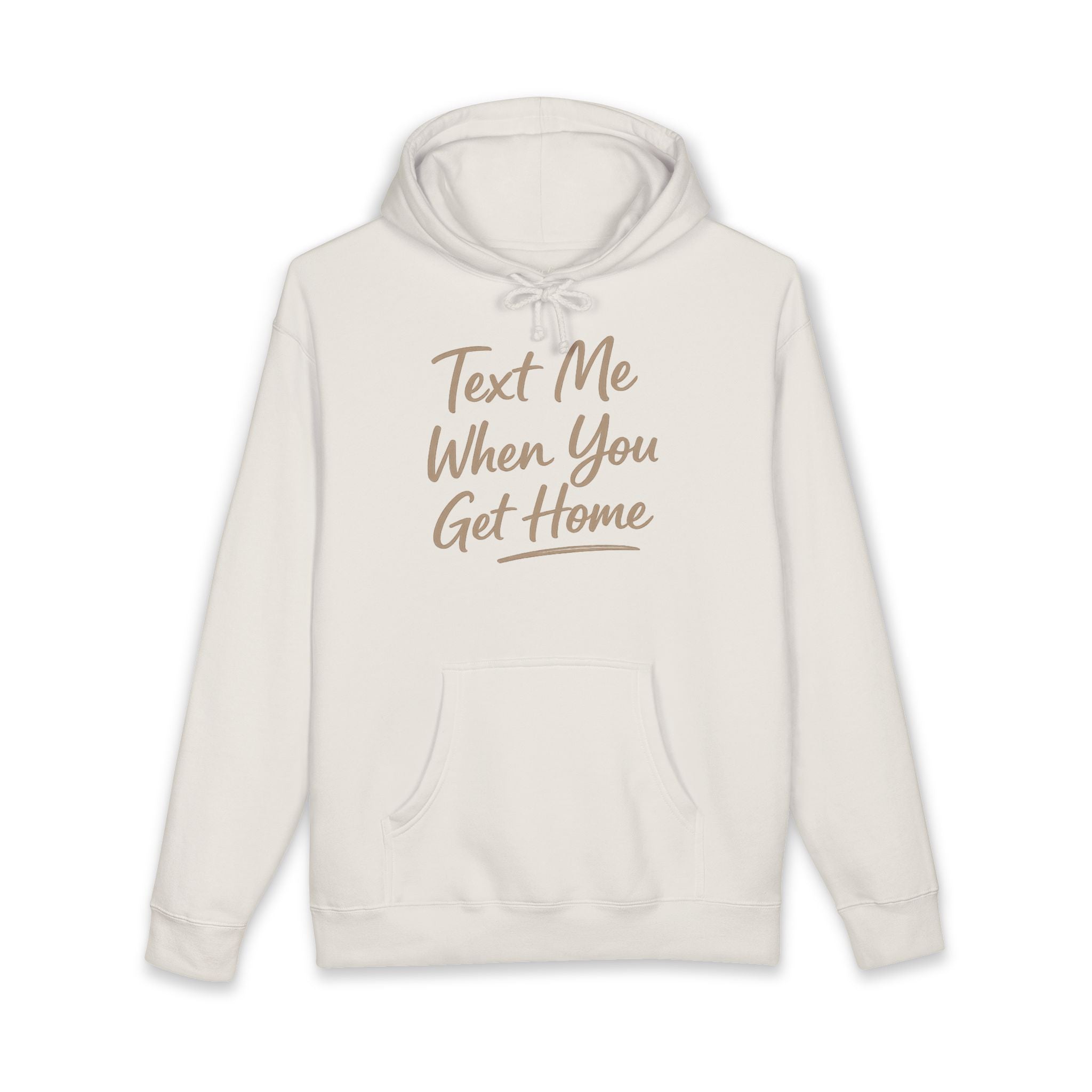 "Txt me when u get home" Unisex Heavyweight Hooded Sweatshirt