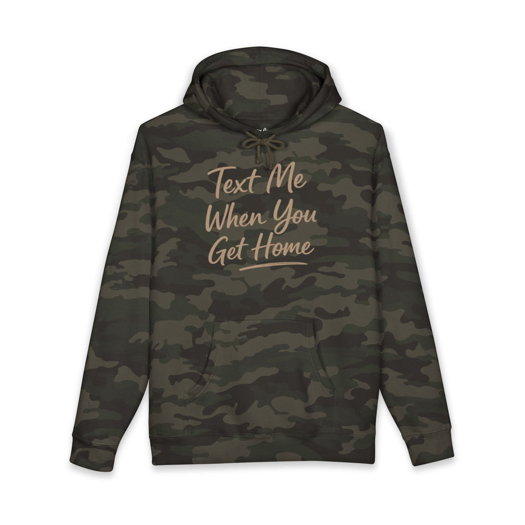 "Txt me when u get home" Unisex Heavyweight Hooded Sweatshirt